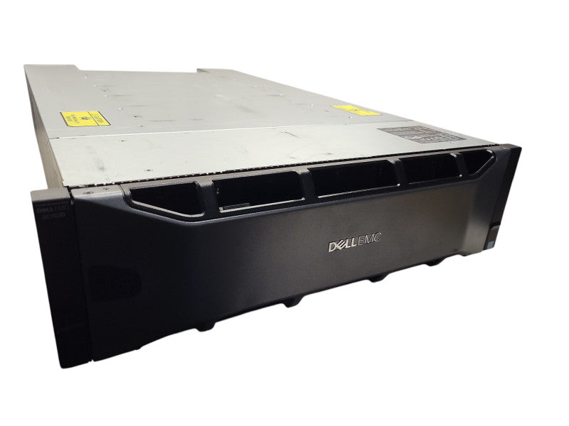 Dell Compellent SC7020 w/ 2x controller 2x E5-2628 v3 @ 2.5GHz 128GB 2x PSU $