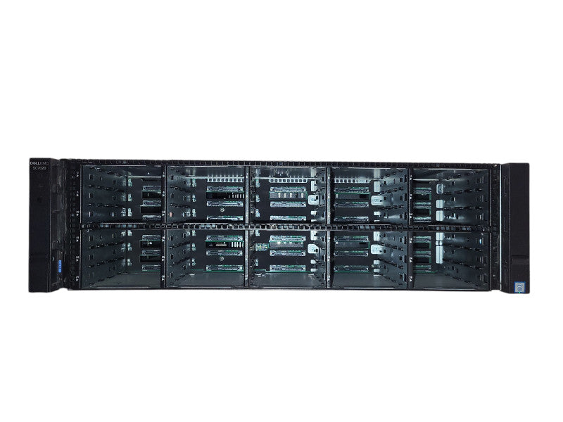 Dell Compellent SC7020 w/ 2x controller 2x E5-2628 v3 @ 2.5GHz 128GB 2x PSU $