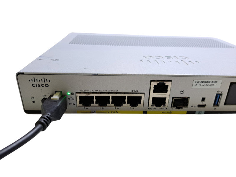 Cisco C1121-4PLTEP V01 | 4-Port Dual GE SFP Router Pluggable SMS GPS
