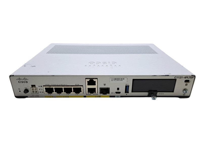 Cisco C1121-4PLTEP V01 | 4-Port Dual GE SFP Router Pluggable SMS GPS
