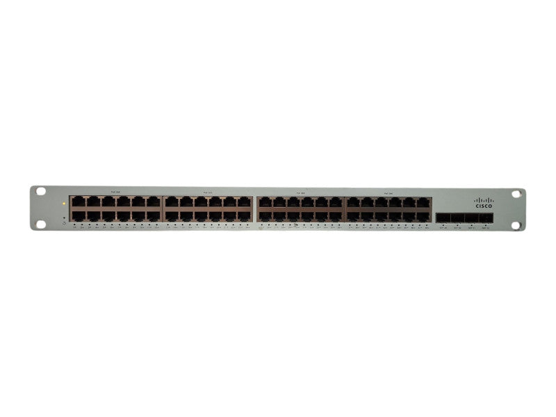 Cisco Meraki MS210-48FP-HW 48-Port Gigabit PoE+ 4xSFP Switch, Unclaimed