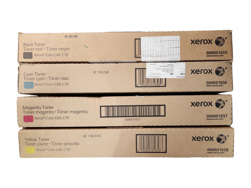 *NEW SEALED* Xerox Toner Set 006R01655 006R01656 006R01657 006R01658