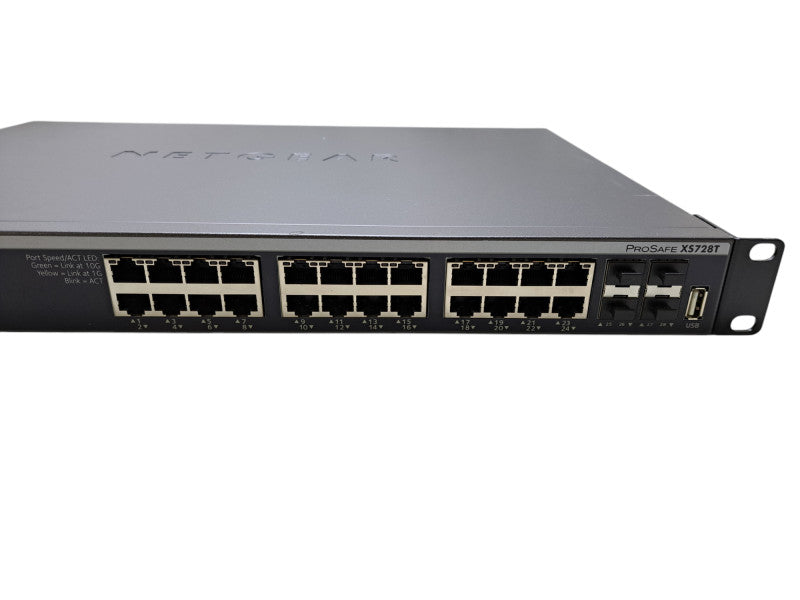 Netgear ProSafe XS728T | 28-Port 10-Gigabit L2+ Smart Switch 4x 10G SFP+