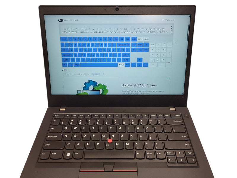 Lenovo ThinkPad L14 G2 Core i5-1135G7@2.4GHz 16GB RAM 256GB SSD READ  $ Lap200