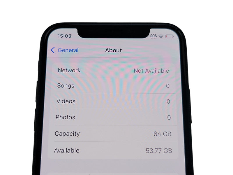 Apple iPhone X - 64GB - Space Gray [A1901]
