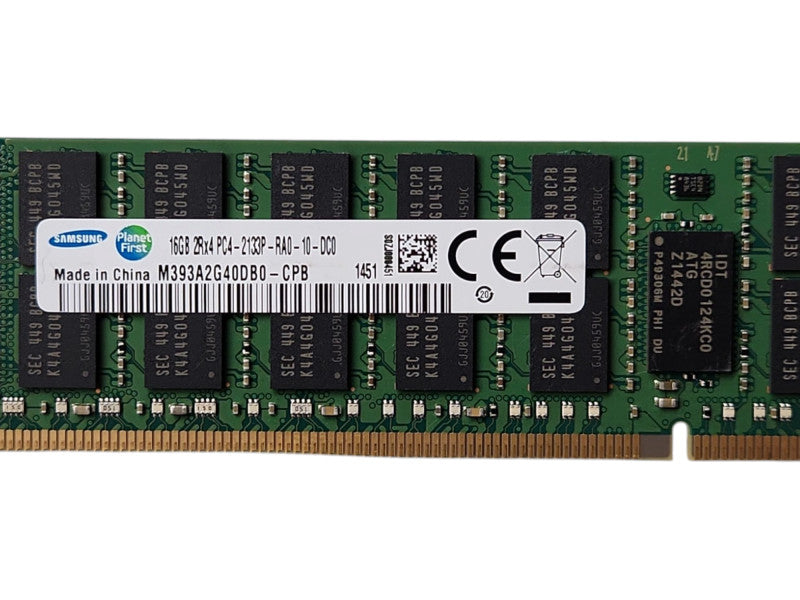 Samsung 16GB 2Rx4 PC4-2133P-RA0, DDR4, Server Memory Q