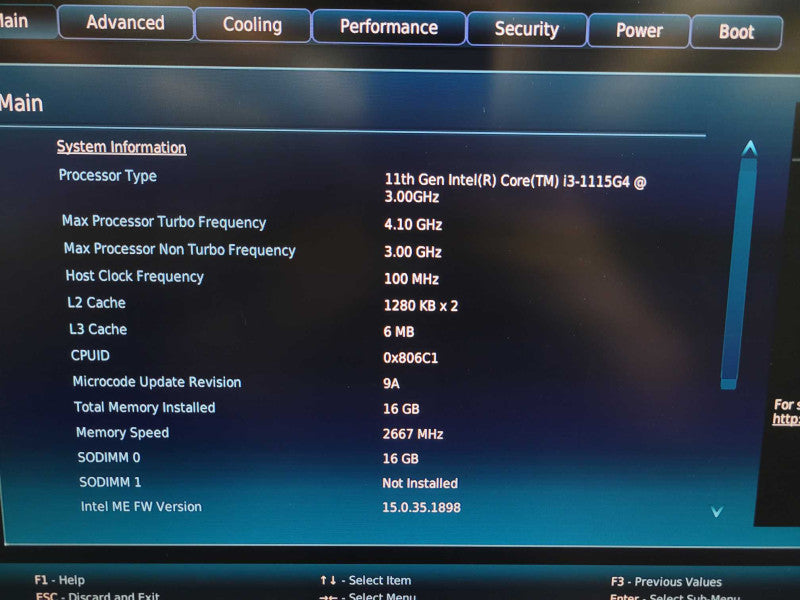 Intel NUC 11 Pro - Intel Core i3-1115G4 16 GB DDR4 (NUC11TNK) + PWR %
