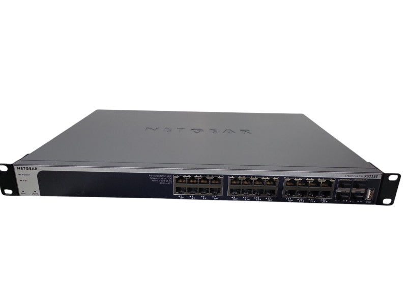 Netgear ProSafe XS728T | 28-Port 10-Gigabit L2+ Smart Switch 4x 10G SFP+ !
