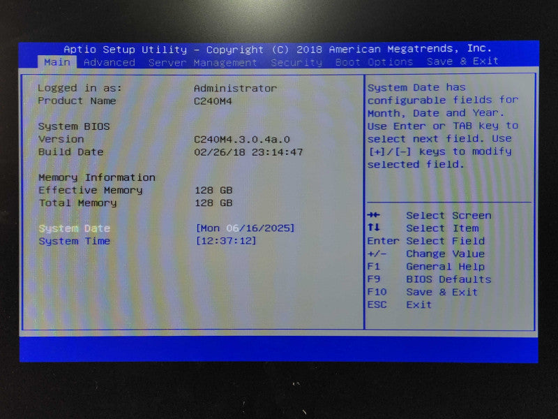 Cisco UCS C240M4 2U 16x2.5", 2x Xeon E5-2683v4, 128GB DDR4, 2x 1.8TB SAS