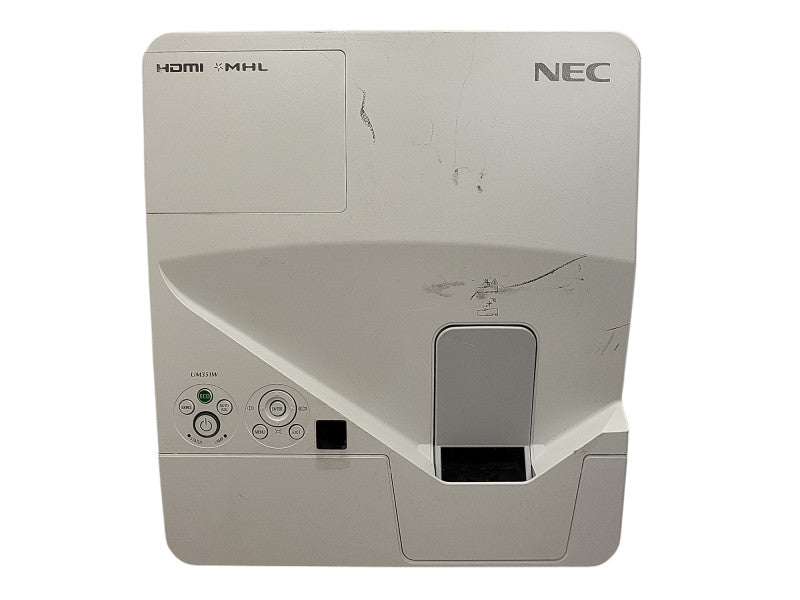 NEC NP-UM351W LCD Projector Ultra Short Throw 3500 ANSI HD 1080p No remote $
