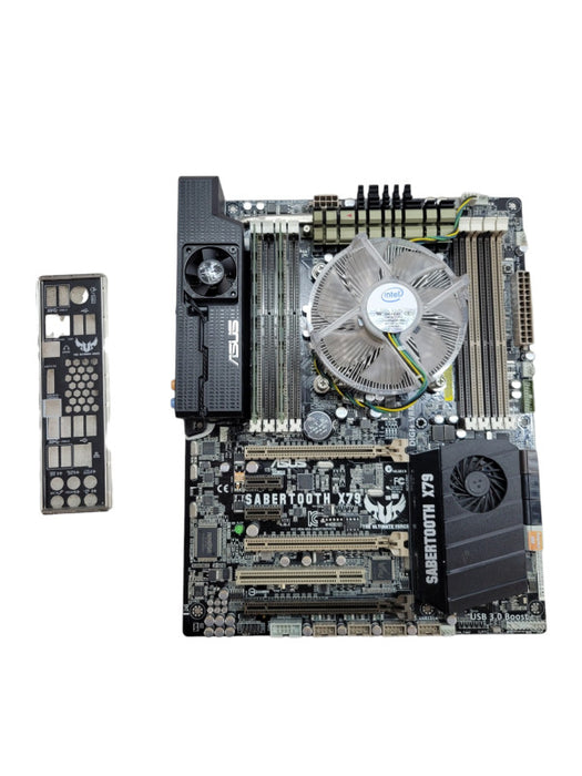 Intel Core i7-3820 @ 3.60GHz ASUS SABERTOOTH X79 8GB DDR3 + I/O Plate %