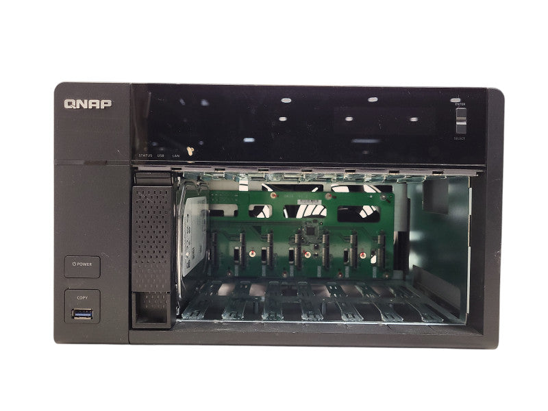 TS-853-PRO-8G QNAP 8 Bay Desktop NAS 8GB Memory w/ 1x 5TB HDD $