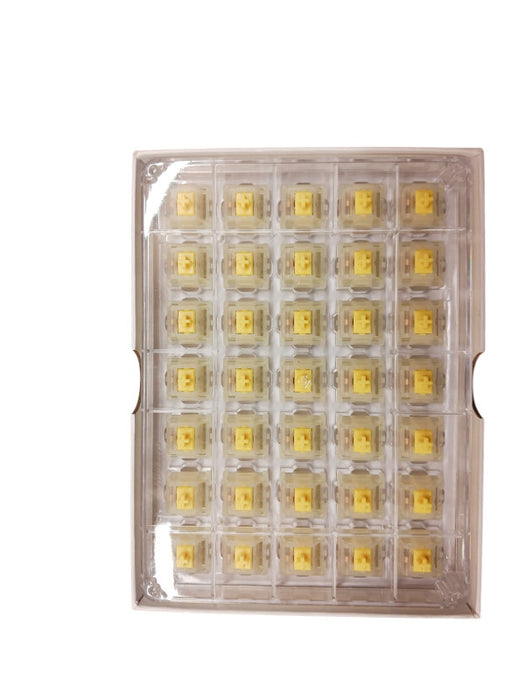 Gateron Yellow 5 Pin CAP Keyboard Switch Pack  Q