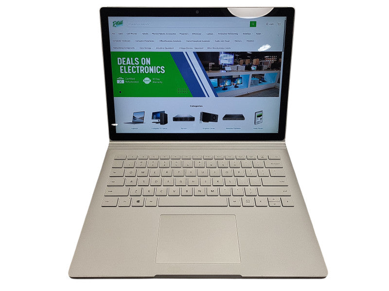 Microsoft Surface Book 2 1832 i7-8650U 1.9GHz 500GB SSD 16GB Ram GTX1050 RE $ Lap200