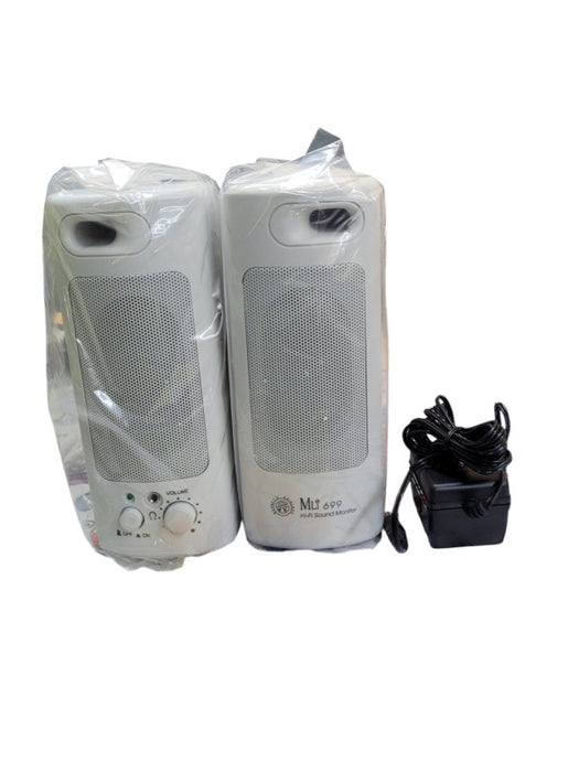 MLi-699 Powered Desk Top Computer Speakers Wired