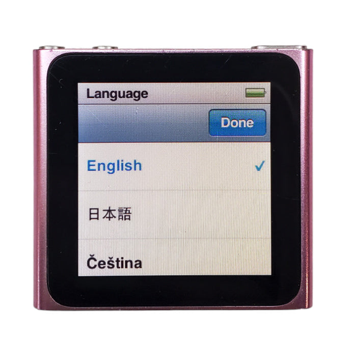 iPod Nano 6th Generation 8GB MC692C - Pink