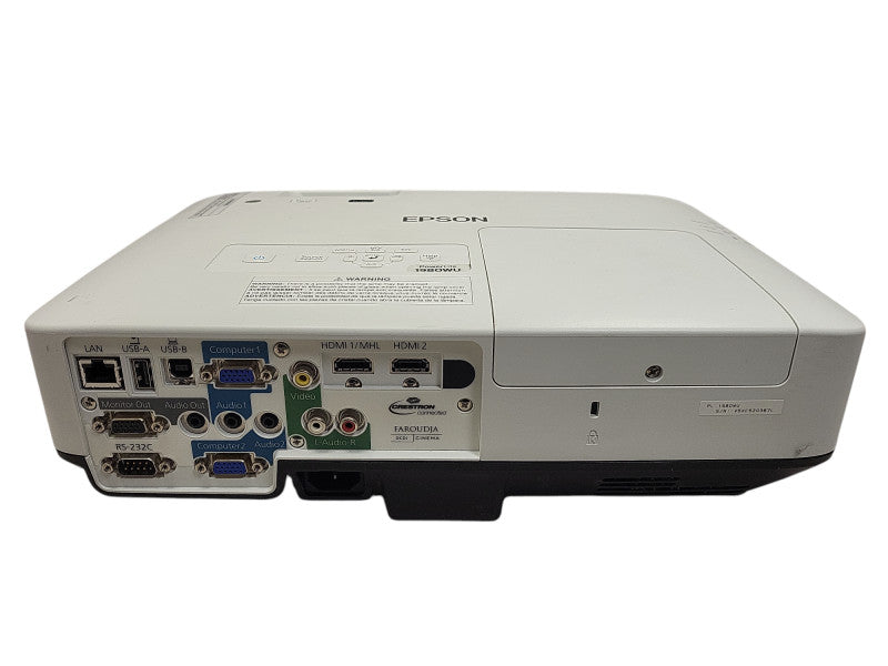 Epson PowerLite 1980WU 3LCD Projector WUXGA 4400 ANSI 1080p HDMI $