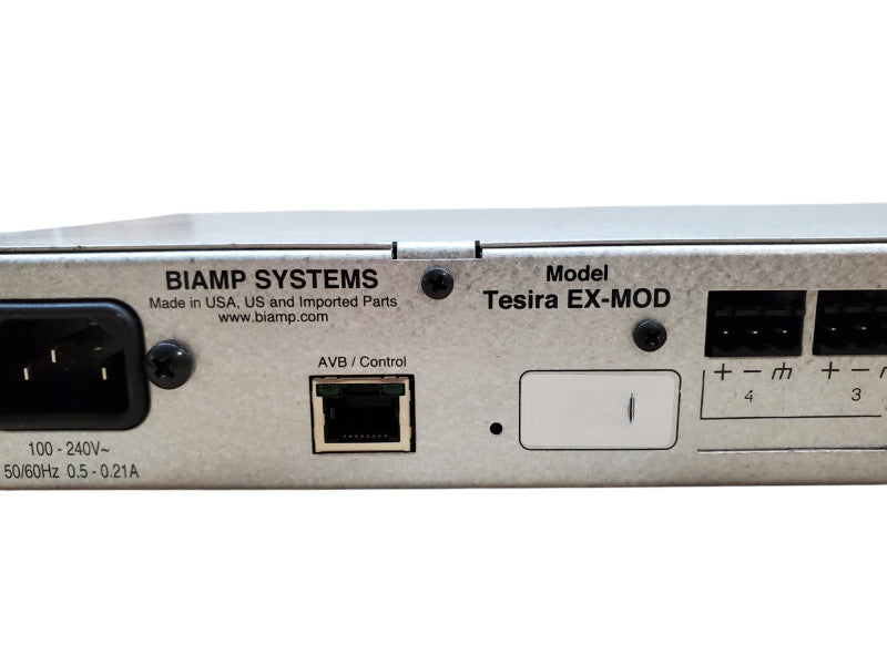 Biamp Systems TESIRA-EX-MOD Modular Expander Device *READ*