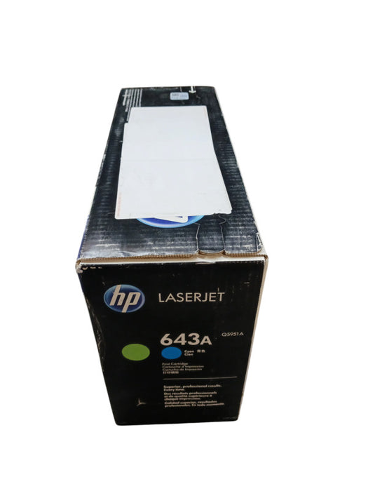 New Genuine HP 643A Q5951a Cyan Toner Sealed Q