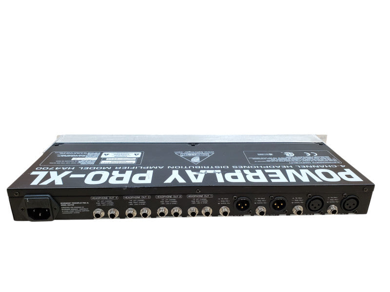 PowerPlay Pro-XL 4-Channel Headphones Distribution Amplifier HA4700 *READ*