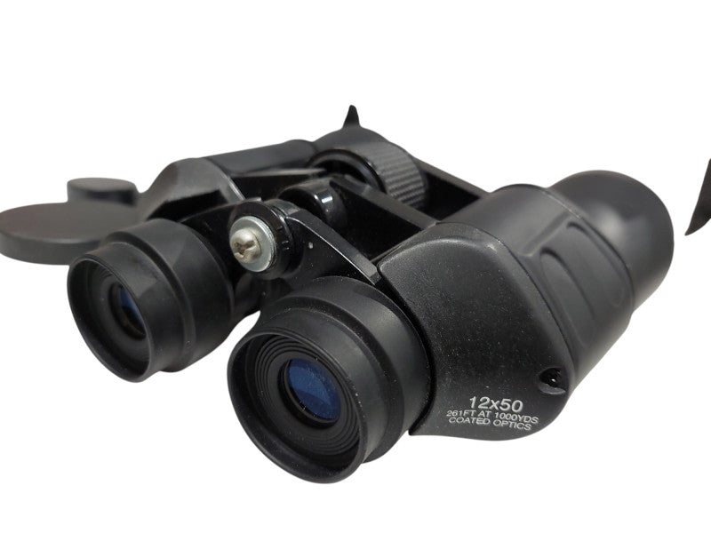 12X50 261FT At 1000YDS Coated Optics Binoculars with a carry Pouch / Bag  =