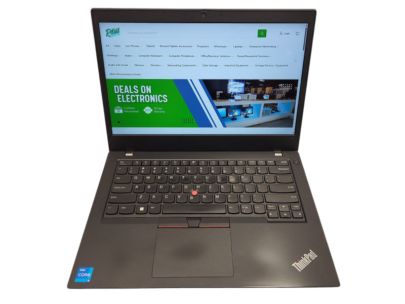 Lenovo ThinkPad L14 G2 Touch screen i5-1135G7@2.4GHz 16GB RAM 256GB Nvme $ Lap200