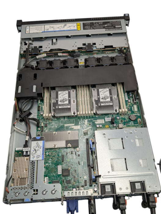 Lenovo ThinkSystem SR530 1U 2x Xeon Silver 4110 64GB RAM 4x 480GB SSD  -
