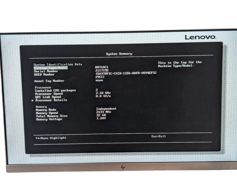 Lenovo System x3650 M5 2U Server 2x Xeon E5-2620 v4 32GB RAM  -