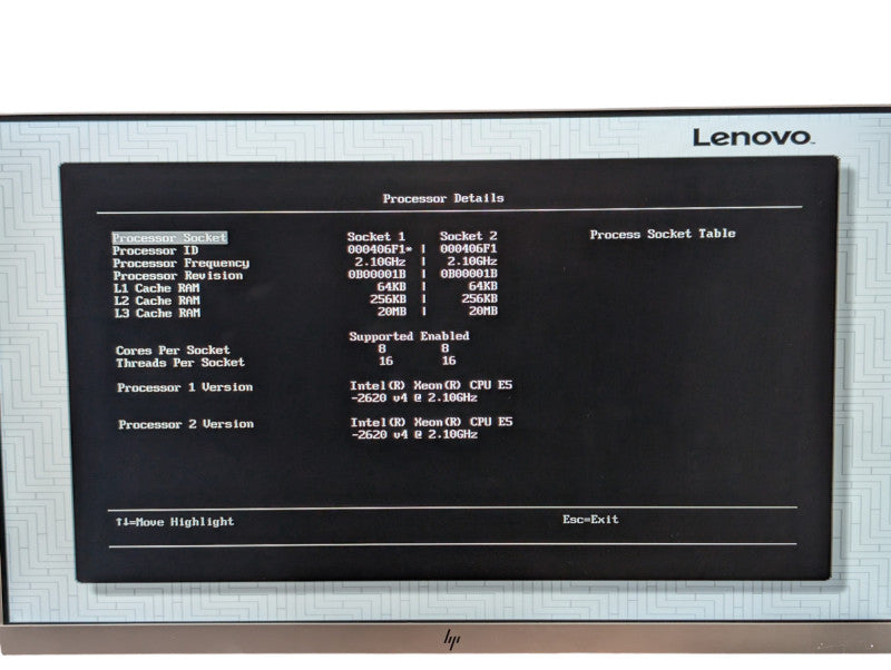 Lenovo System x3650 M5 2U Server 2x Xeon E5-2620 v4 32GB RAM  -