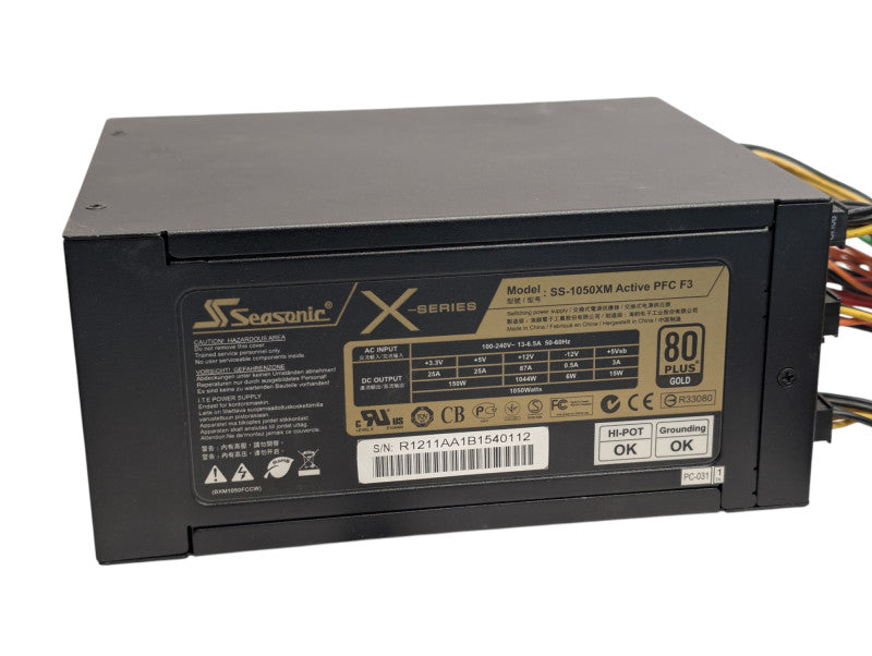 Seasonic X-Series 1050W Fully Modular PC power Supply SS-1050XM  -