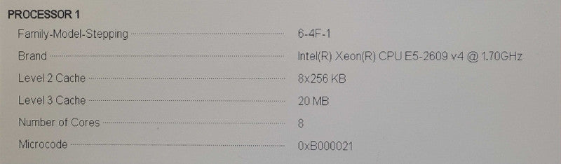 Dell PowerEdge T430 - Xeon E5-2609 v4, 32GB ECC DDR4, NO RAID/HDD