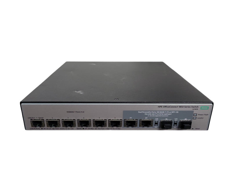HPE JL169A OfficeConnect 10GBASE-T 8 Ports / 2 ports SPF+ SwitchRack-Mounta !