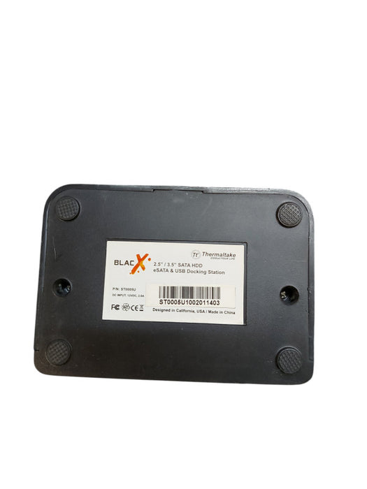 Thermaltake BlacX SATA Hard Drive 3.5" 2.5 Docking Station eSATA USB 2.0