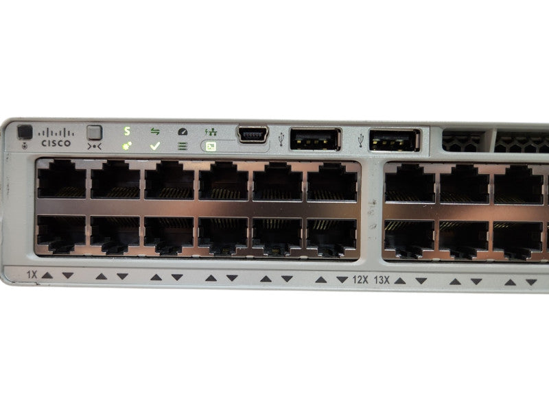 Cisco C9200L-48P-4G-E V01 | 48-Port Gigabit PoE+ Managed Switch w/ 1x PSU