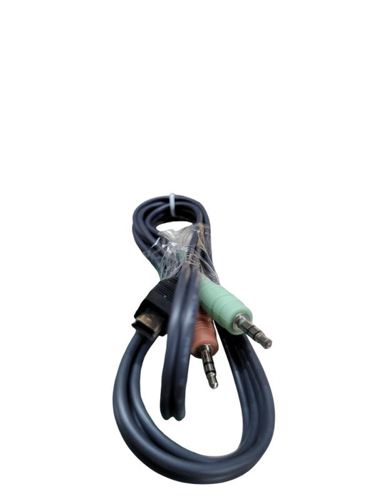 StarTech 2 Port Black USB KVM Switch Kit with Audio and Cables