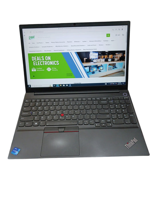 Lenovo ThinkPad E15 Gen 2 15.6” Core i7-1165G7 32GB RAM 256GB SSD  Lap200