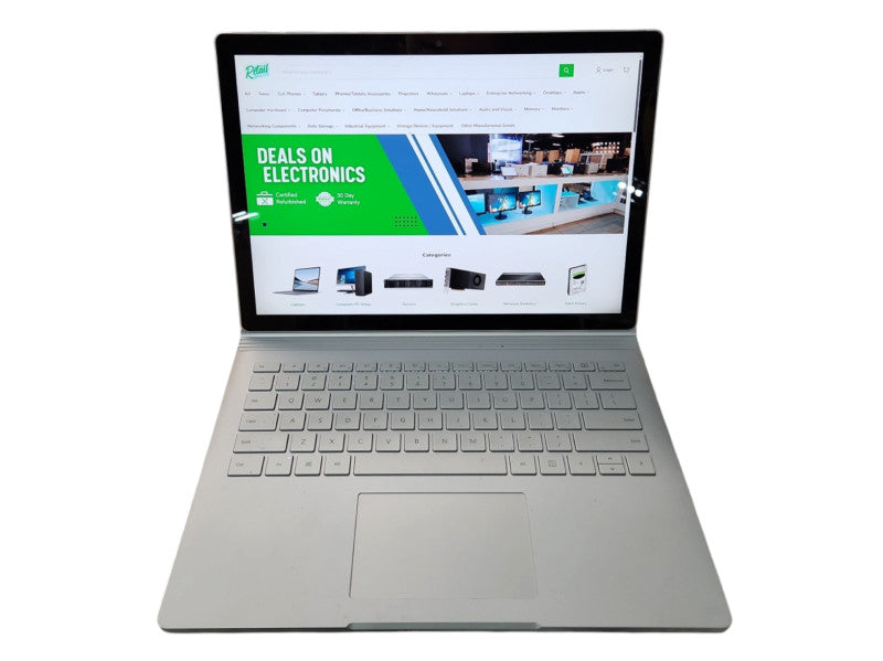 Microsoft Surface Book 2, i7-8650U, 16GB DDR3, 500GB SSD, GTX1050, READ  Lap200