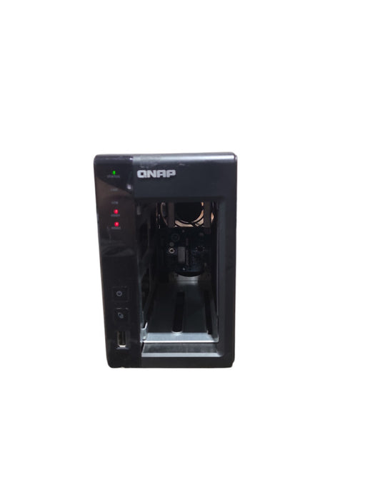 QNAP TS-219P II 2 Bay Diskless NAS Network Attached Storage *READ*