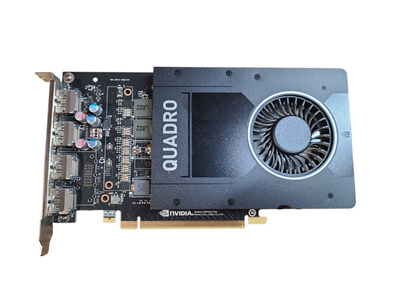 NVIDIA Quadro P2000 5GB GDDR5 Graphics Card 4x DisplayPort