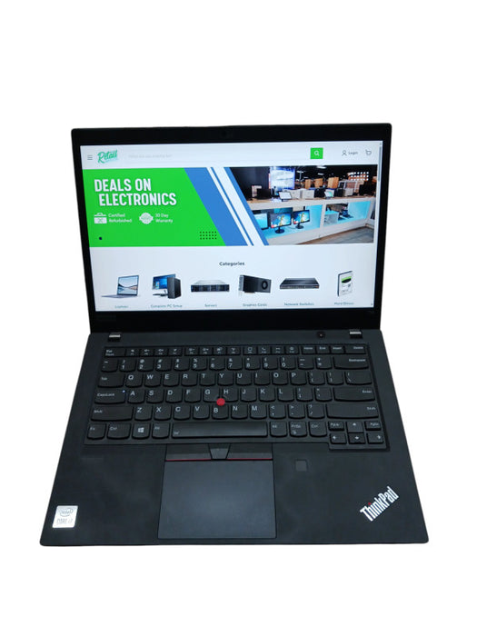 Lenovo Thinkpad T14s - 14" Laptop i7-10510U 16GB RAM 256GB SSD  Lap200