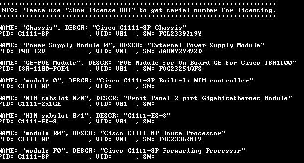 Cisco ISR 1100 Series C1111-8P Integrated Services Router NO AC %