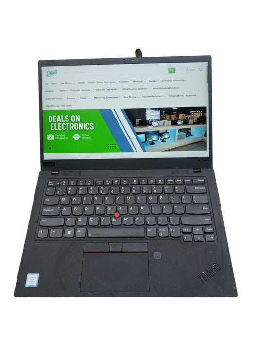 Lenovo ThinkPad X1 Carbon Intel i5-8265U @1.6Ghz 8GB RAM 256GB SSD  BudLap