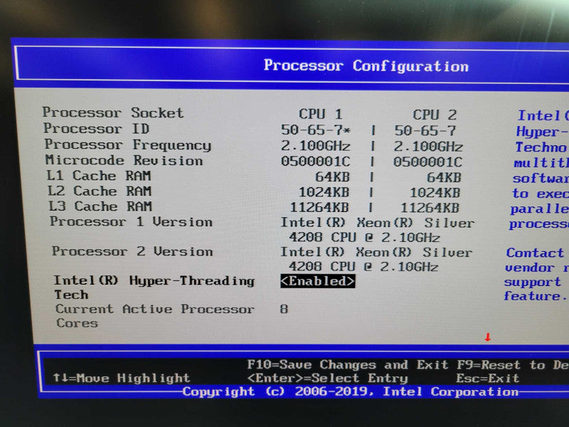 Nemko - Intel Server S2600WF 2x Xeon Silver 4208 192GB DDR4 2x 1300W PSU %