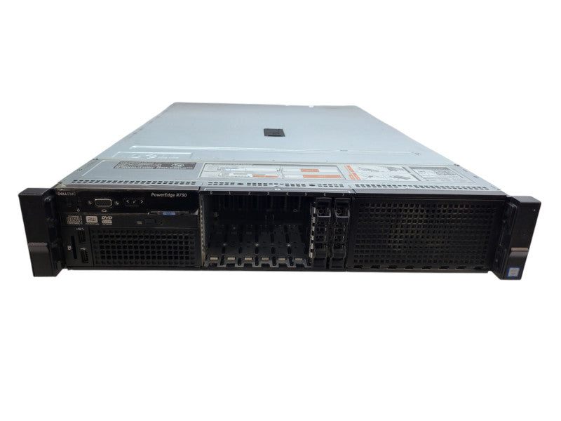 Dell PE R730 - 2x Xeon E5-2620 v4 64GB DDR4 PERC H730P Mini 2x750W PSU %
