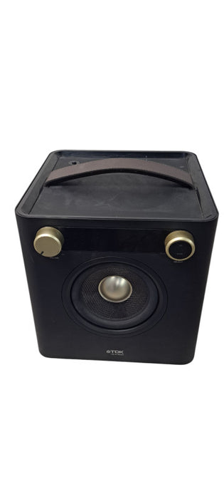 TDK Life on Record Sound Cube TP6701BLK Portable Bluetooth Speaker| READ