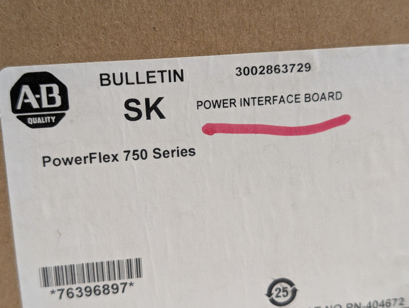 Allen Bradley Rockwell Automation SK Power Interface Board 3002863729 -