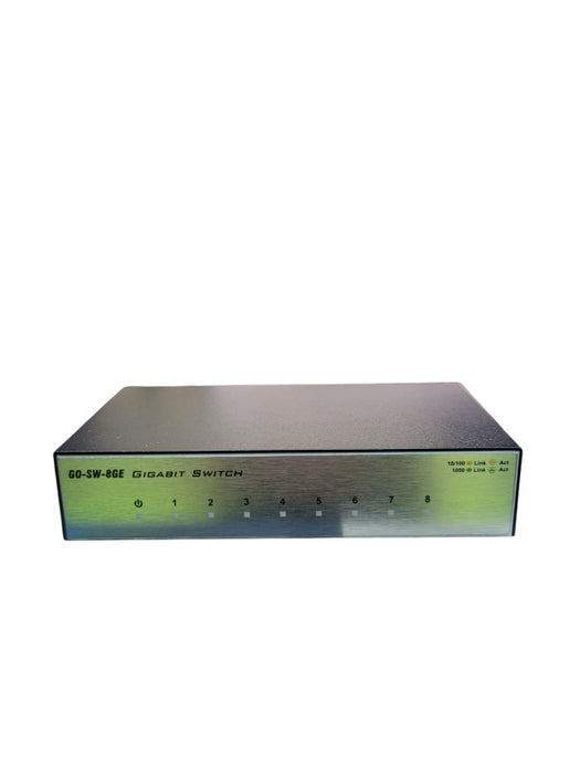 D-Link Ethernet Switch, 8 Port Unmanaged Gigabit Metal