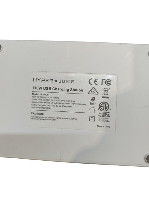 HpyerJuice Wireless Charge HJ-UC5  110W USB Charging Station