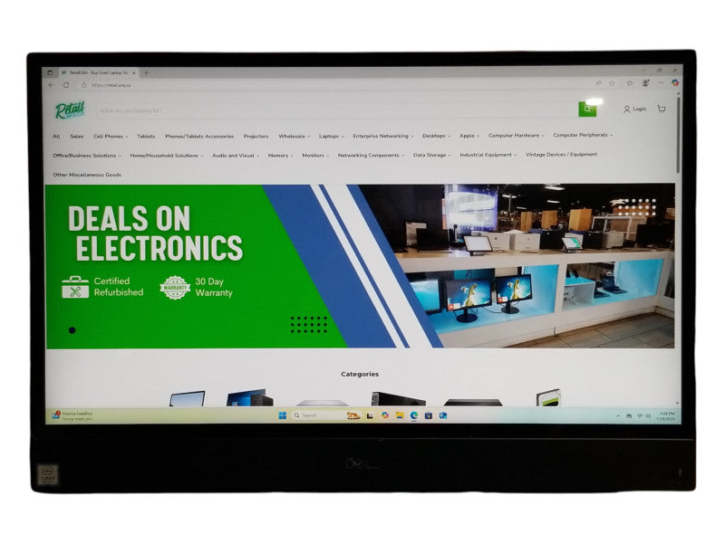 Dell OptiPlex 5270 AiO Touch i5-9500 CPU 3.0GHz, 16GB RAM - 256GB NVMe Read