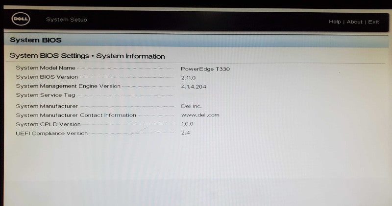 Dell PowerEdge T330 1x Xeon E3-1220 v5 16GB DDR4 H730 - No HDD